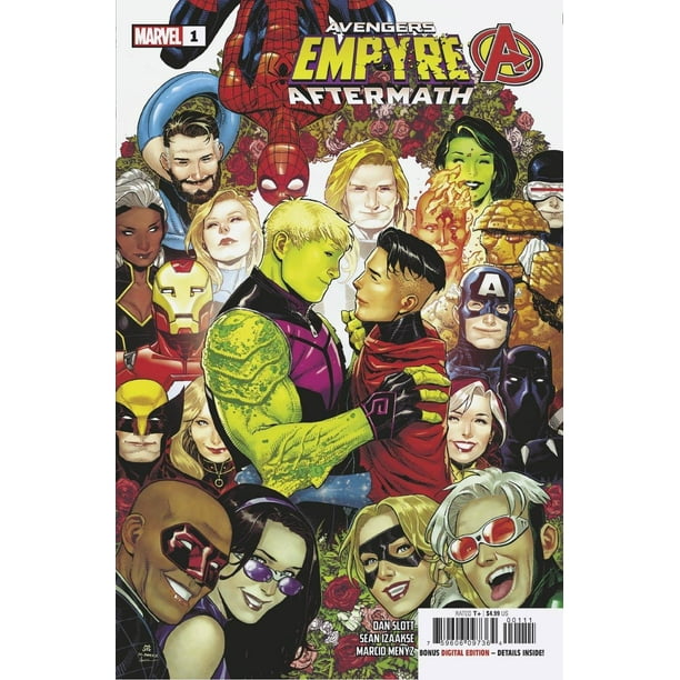 pics Billy Kaplan And Teddy Altman marvel comics empyre 1 aftermath avengers wedding of billy kaplan wiccan and teddy altman hulkling