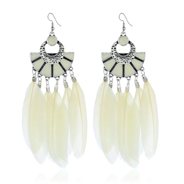 INS estilo Vintage señoras Boho moda borla pendientes largos pendientes joyería Wmkox8yi sjalhkljlk177