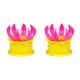 thumbnail image 1 of Molde de bollo Bearachild Amarillo Grande 2Conjunto Prensa Manual, 1 of 6