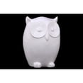 thumbnail image 2 of Large Decor Owl in Gloss White, 2 of 3