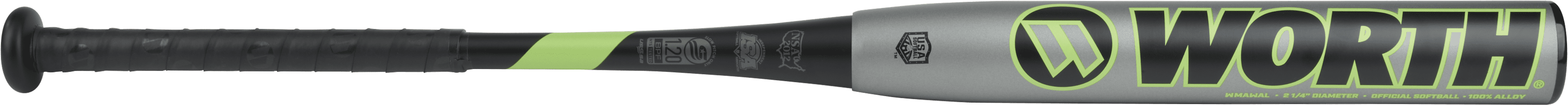 Rawlings Worth Mayhem Slow Pitch Softball Bat Type 34 inch