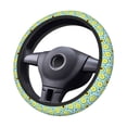 thumbnail image 2 of Cauagu Avocado and Hearts Print Car Steering Wheel Cover - Universal Car Accessory for Diverse Cars for Steering Wheel with a Diameter of 14.5"-15", 2 of 7