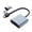 A and SD3.0, variant on Aluminum Alloy CFe A And SD3.0 Double Slot Card Reader With Plug And Play Functionality
