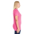 thumbnail image 4 of LAT Ladies' Curvy V-Neck Premium Jersey T-Shirt - 3807, 4 of 4