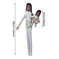 thumbnail image 3 of Michae Bendable Pop Star Plush Doll with Internal Wire Armature, Posable Stuffed Puppet for Desk Display, Collectible Music Gift for M-J Fans, 2 Pack, 3 of 6