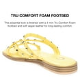 thumbnail image 2 of Journee Collection Womens Fanny Tru Comfort Foam Slide Low Block Heel Sandals, 2 of 6