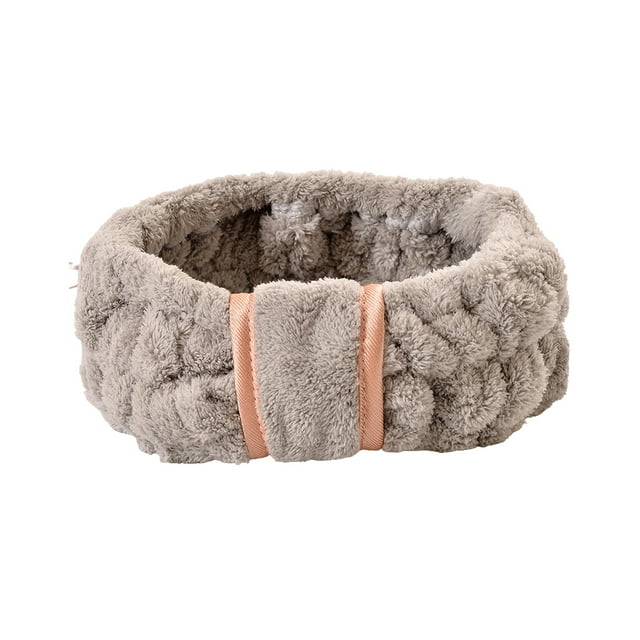 Diadema para El cabello Minnieouse Coral Fleece Gris