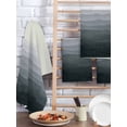 thumbnail image 2 of Grey Coastal Wave Kitchen Dish Towels for Drying Dishes Set of 4, Summer Ocean Nautical Beach Ombre Waffle Weave Microfiber Hand Tea Bathroom Towels Quick Dry & Absorbent Towel 15.7x23.6, 2 of 7
