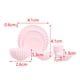 thumbnail image 4 of Accesorios en miniatura Sunnimix 1 6 Escala Vajilla Comida Rosado plato de cocina de casa de muñecas, 4 of 8