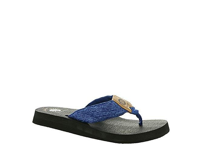 yellow box navy flip flops