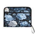 thumbnail image 7 of Organ Folder 14.2 x 0.8 x 10.6 Inches 13 Separate Pockets A4 Size Documents Folder A Sort Storage File Manager For The Home Office Lovely Blue Flowers, 7 of 7
