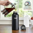 thumbnail image 5 of Healthy Human Stainless Steel Water Bottle | Double Walled Vacuum Insulated Water Thermos for Adults | Eco-Friendly Travel Bottles with Leak Proof Lid (Pure Black, 32 oz/ 946 ML), 5 of 5