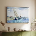 thumbnail image 6 of Vintage Landscape-CXLVII By Wexford Home Framed in Silver Wood Gallery Wrapped Canvas 27 in. x 41 in., 6 of 7