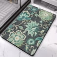 thumbnail image 2 of Modern Collection Non-Slip Floral Area Rug | Distinctive 20x32 inch Vintage Design | Perfectly Complements Living Room, Bathroom Decor, 2 of 5