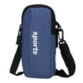 thumbnail image 1 of Bolso Cruzado para Teléfono de Running Uxcell para Mujeres, Bandas de Brazo para Teléfono, Azul, 1 of 6