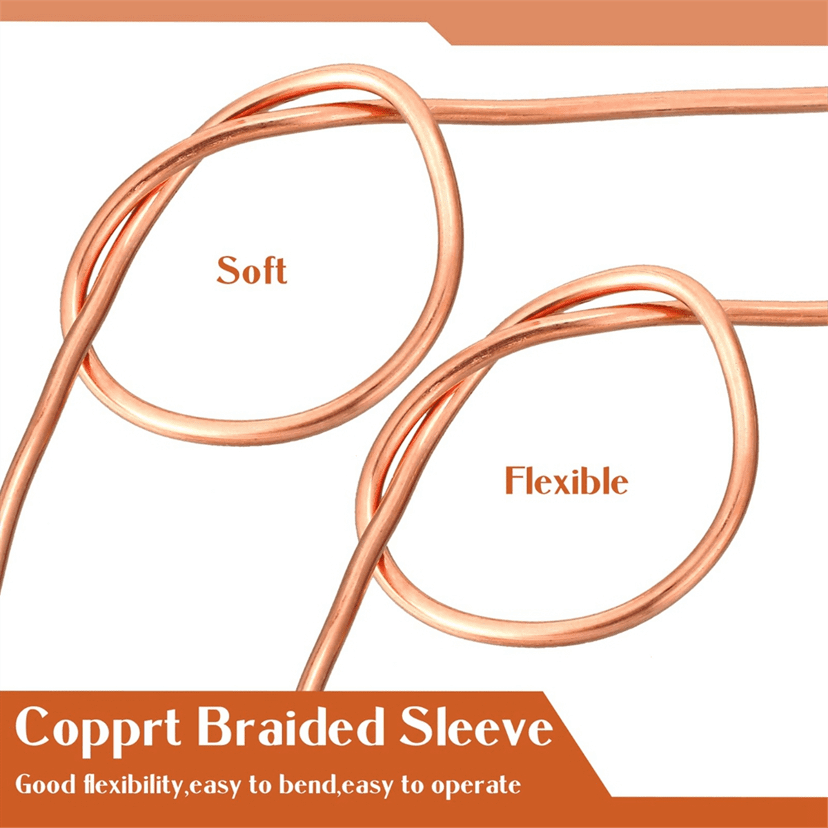 Soft Copper Wire for Electroculture Plants Bare Pure Copper Wire,1 Pound Spool,24 Gauge mj1089