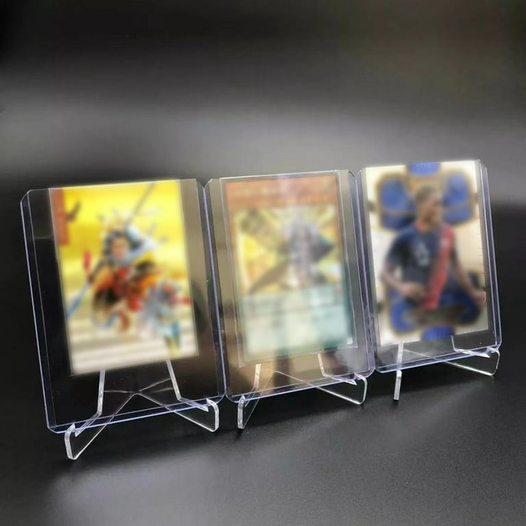 NUOBESTY 25pcs Card Cover Collection Sleeves Clear Sleeves Trading Sleeve  Sleeves for Cards Trading Holder Plastic Sleeves Baseball Protector Sleeves