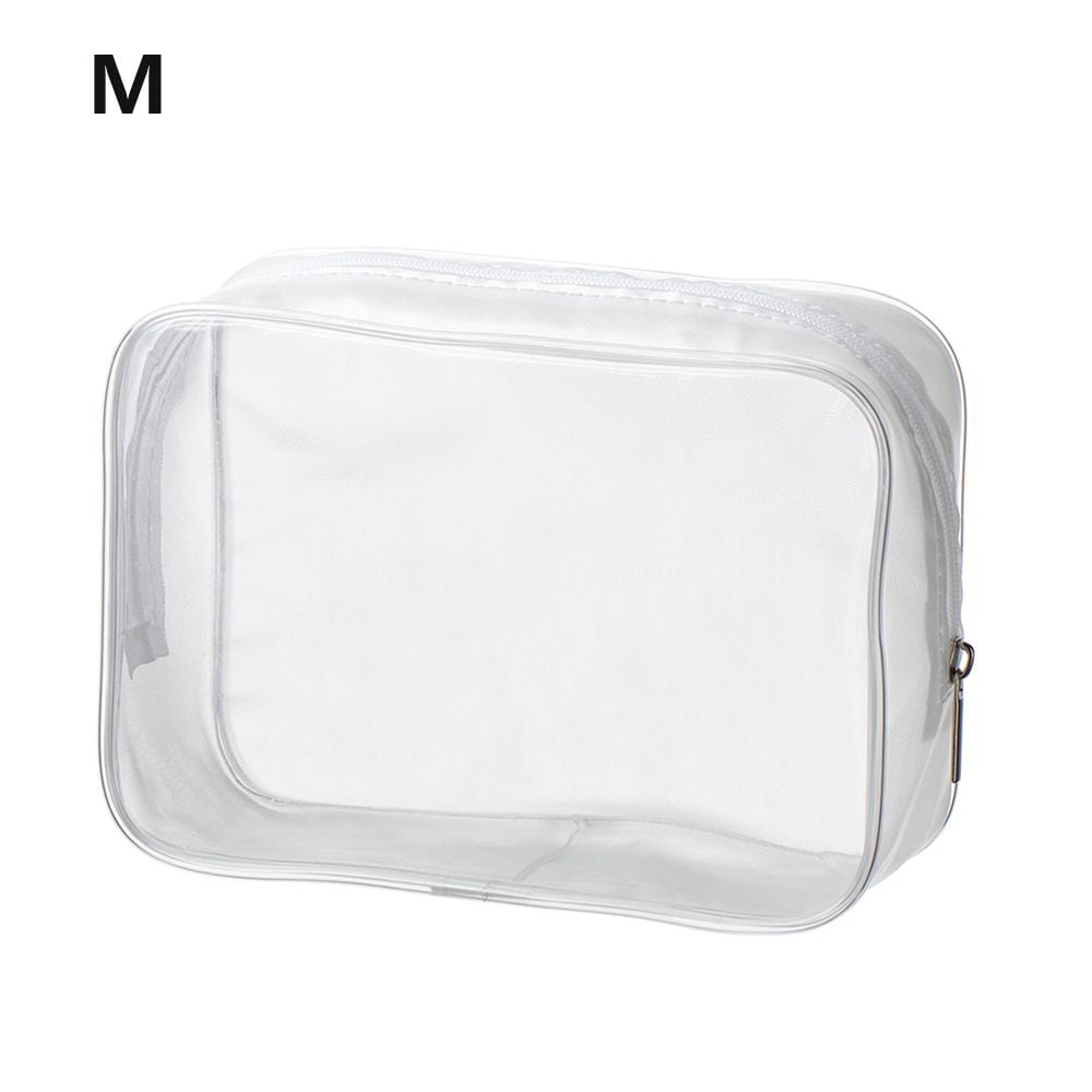 1pc PVC Women Makeup Bags Transparent Cosmetic Bag Beauty Case Zipper Clear  Travel Organizer Storage Bath Toiletry Wash Pouch