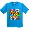 thumbnail image 3 of Inktastic Birthday Boy Comic Book Youth T-Shirt, 3 of 5