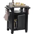 thumbnail image 2 of Keter Unity - Mesa de almacenaje para Barbacoa, Interior y Exterior, con Parte Superior de Metal, Unidad., 2 of 7
