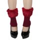 thumbnail image 1 of HongQid Womens Fuzzy Leg Warmers Knit Ankle Socks Winter Warm Ruffle Leg Sleeves Warmer Thick Boot Socks, 1 of 3