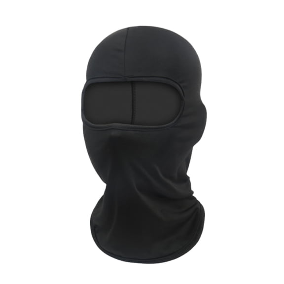 OIOLOYJM Ski Mask for Men Breathable Stretch Sun Protection Cycling Balaclava Face Cover UV Protection Knit Lightweight Outdoor Running Biking Hood Black