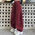 thumbnail image 2 of REDARER Girls Joggers, Winter Warm Sweatpants with Wide Leg Fit, Cozy Athletic Pants for Casual Comfort,Size:4-5 Years, 2 of 4