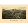 thumbnail image 2 of Burleigh 24x17 White Modern Wood Framed Museum Art Print Titled - Haydenville Massachusetts - Burleigh 1886, 2 of 4