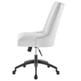 thumbnail image 3 of Computer Work Desk Tufted Chair, Faux Vegan Leather, Black White, Modern Contemporary Urban Design, Home Business Office Furniture, 3 of 9