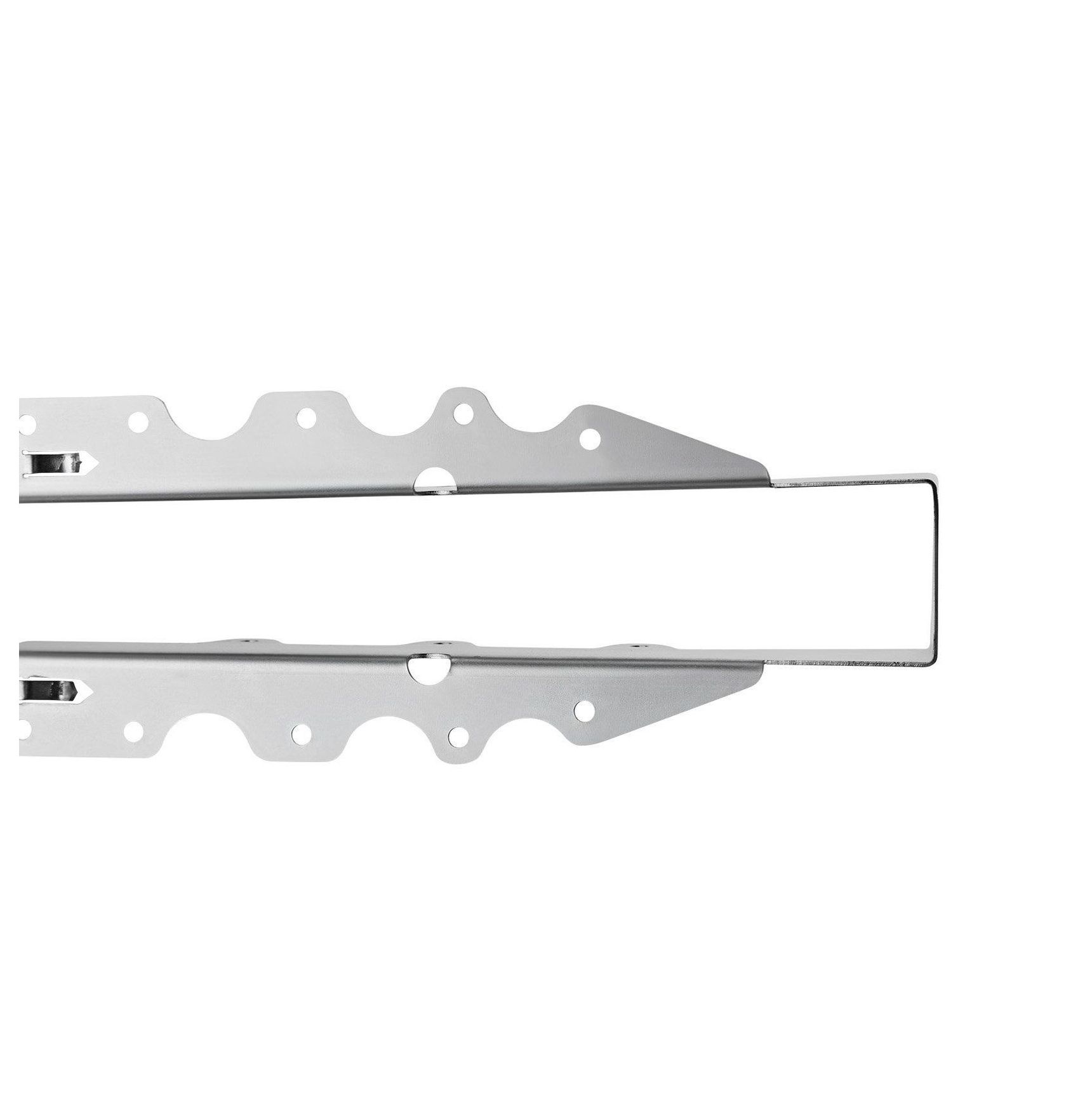 Joist Hangers 50 Pcs, Face Mount 1.57x7.83in, Heavy Duty Steel Rafter Ties, Wood Connector Brackets for Beams, Garden Structures, Decking, Indoor & Outdoor Use