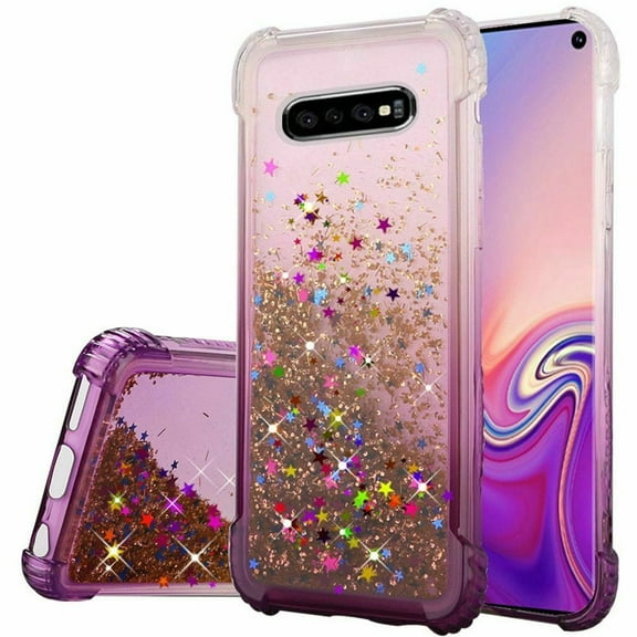 GSA Liquid Glitter Candy Case for Samsung S10 (6.1") - Purple