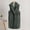 Green, variant on AOOCHASLIY Black and Friday Women Coat Christmas Gift Women's Fashionable Solid Color Medium Length Sleeveless Jacket Coat