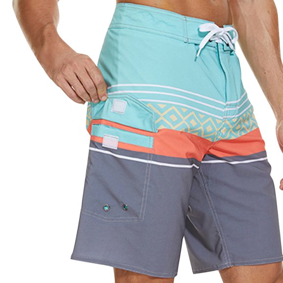 Vedolay Men's Shorts Men's Lightweight Multi Pocket Cotton Casual Cargo Shorts,Outdoor Twill Camo Shorts with Zipper Pockets,Blue 28