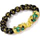 thumbnail image 1 of Pulsera de riqueza de obsidiana Feng Shui que cambia de color, pulsera Pai Show, pulsera con cuentas de hechizo de dragón, atrae riqueza y buena suerte, adecuada para hombres/mujeres, piedra Sincero Electrónica, 1 of 5