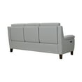 thumbnail image 5 of Hayward 82" Dove Gray Leather Power Reclining Sofa, 5 of 8