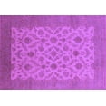 thumbnail image 1 of Ahgly Company Indoor Rectangle Oriental Purple Industrial Area Rugs, 2' x 5', 1 of 4
