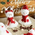 thumbnail image 4 of Christmas Pendant Cute Plush Angel Doll Tree Ornaments Figurine for Xmas Carnival Party Holiday Home Decorative Birthday Gift, 4 of 5