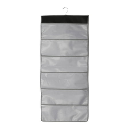 

Fuieoe Plastic Storage Containers Double-sided Hanging Bag Underwear Bra Socks Rack Hanger Storage Organizer