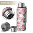 thumbnail image 2 of 20 Oz Pioneer Flower Coffee Tumbler Double Wall Insulated Stainless Steel Water Bottle | Metal Reusable Thermoses Flask with Cup Cap | Leak & Sweat Proof with Anti-Dust Lid, 2 of 7