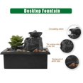 thumbnail image 1 of Naiovety Fuentes decorativas para interiores, fuentes de agua con luz LED, artesanía creativa, escritorio, decoración del hogar, figuritas Tratamientos de ventanas, 1 of 6