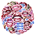 thumbnail image 2 of Fashion Lips Theme Stickers, Waterproof Lips Theme Sticker for Water Bottle Laptop Phone Cases Planner Skateboard Luggage Helmet Party Favor Decor, Ideal for Adults Teens Teacher Rewards, 2 of 9