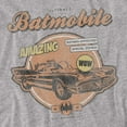thumbnail image 2 of Batman T-Shirt Amazing Batmobile Unisex Graphic Tee For Men & Women, 2 of 7