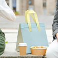 thumbnail image 7 of 120 Pcs Insulated Take Out Bags Bulk in Thermal Insulation Lunch Bag for Hot Cold Food Pizza Coffee Milk Tea Delivery Cooler Bag for Catering Restaurant Picnic (9.5 x 9.5 x 6 in) (120, 24x24x15), 7 of 7