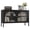 Black, variant on Metal Storage Cabinet with Doors and Shelves,2 Door TV Stand,Accent Cabinet,Metal Locker