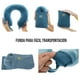 thumbnail image 4 of Almohada para Cuello Cojín Lumbar de Viaje Portátil Memory Foam Travel Blue, 4 of 6
