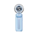 thumbnail image 5 of AuroraX Blue Portable Fan for Travel with Mister Handheld Fan Rechargeable with Water Mist Turbo Foldable Adjustable Speeds Ice Cooling Fans for Wedding Guests, 5 of 5