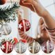 thumbnail image 1 of Ahorra al Comprar, Bola de Navidad Decoración del árbol de Navidad Colgante Decoración de Navidad Colgante Bola Escena Decoración Colgante Bola Akmoler, 1 of 8