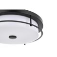 thumbnail image 4 of Living District Kolson 16 Inch Led Flush Mount In Black, 4 of 8