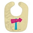 thumbnail image 1 of Carolines Treasures BB9080BIB Beach Sign Baby Bib, 1 of 3
