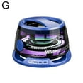 thumbnail image 5 of G200 Magnetic Bluetooth Speaker, Portable Colorful Speaker with Color Light Phone Stand Speaker, 3D Surround Sound Effect, Strong Magnet, for Phone/Android/Fridge/Workbench/Pole/Car/Bike/* Cart, 5 of 10